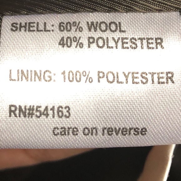 TRADED.Calvin Klein Long Red Coat - Picture 5 of 5